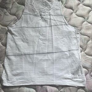 White Nike Running Tank Top